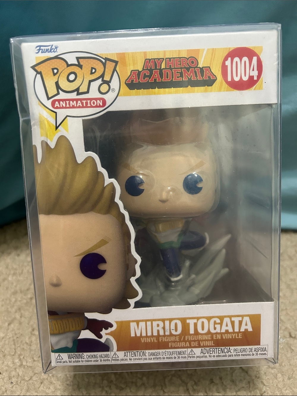 Funko Mirio Togata Pop! Figure - White, Gold, Blue